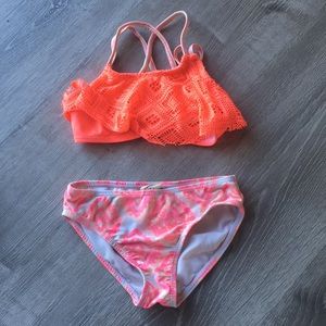 kids XS two piece swimsuit !!